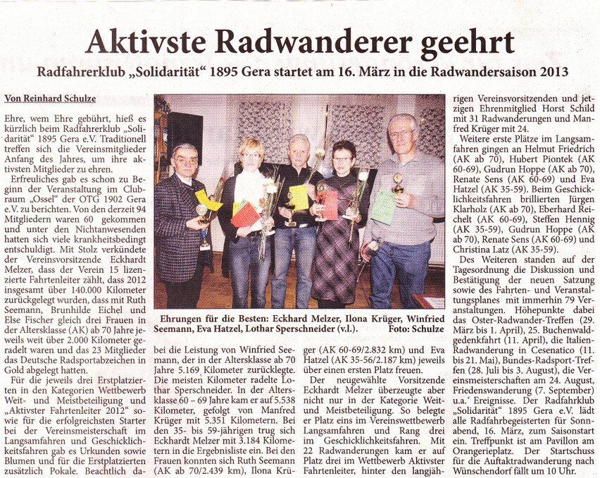 Pressebericht